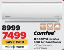 HiFi Corp Comfee 12000BTU Inverter Split Air Conditioner offer