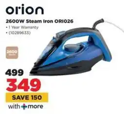 HiFi Corp Orion 2600W Steam Iron ORI026 offer