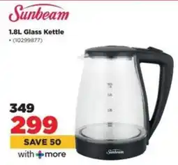 HiFi Corp Sunbeam Glass Kettle offer