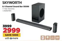 HiFi Corp SKYWORTH 5.1 Channel Sound Bar SS586 offer