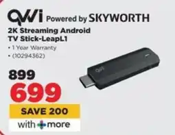 HiFi Corp QWVI 2K Streaming Android TV Stick-LeapL1 offer