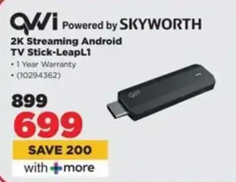 HiFi Corp QWVI 2K Streaming Android TV Stick-LeapL1 offer