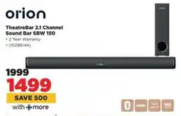 HiFi Corp Orion TheatreBar 2.1 Channel Sound Bar SBW 150 offer