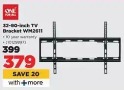 HiFi Corp 32-90-inch TV Bracket WM2611 offer