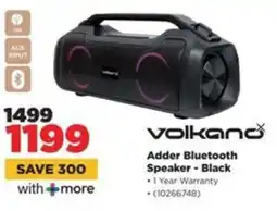 HiFi Corp Volkano Adder Bluetooth Speaker Black offer