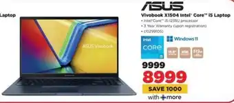 HiFi Corp ASUS Vivobook X1504 Intel Core i5 Laptop offer