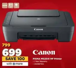 HiFi Corp Canon PIXMA MG2541 MF Printer offer