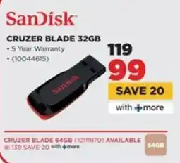 HiFi Corp SanDisk Cruzer Blade 32GB offer