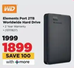 HiFi Corp Elements Port 2TB Worldwide Hard Drive offer