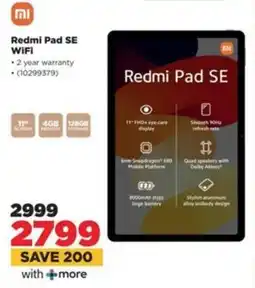 HiFi Corp Redmi Pad SE WiFi offer