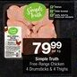 Checkers Simple Truth Free-Range Chicken Drumsticks & Thighs offer