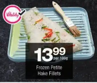 Checkers Frozen Petite Hake Fillets offer