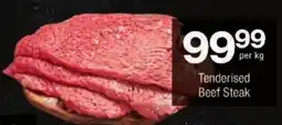 Checkers Tenderised Beef Steak offer