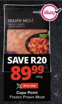 Checkers Cape Point Frozen Prawn Meat offer