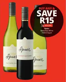 Checkers Spier Selected Wine offer