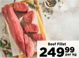 Food Lover's Market Beef Fillet offer