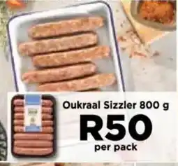 Food Lover's Market Oukraal Sizzler offer