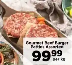 Food Lover's Market Gourmet Beef Burger Patties Assorted offer