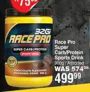 Dis-Chem 32Gi Race Pro Super Carb/Protein Sports Drink Assorted-900g offer