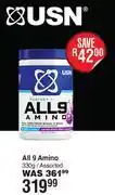 Dis-Chem USN All 9 Amino Assorted-330g offer