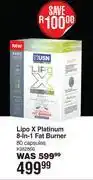 Dis-Chem USN Lipo X Platinum 8 In 1 Fat Burner 80 Capsules offer