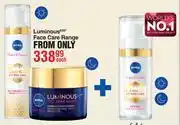 Dis-Chem Nivea Luminous Face Care Range-Each offer