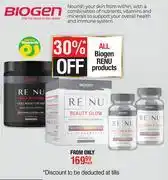 Dis-Chem Biogen RENU Products-Each offer