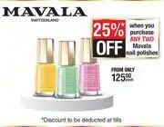 Dis-Chem Mavala Nail Polishes-Each offer