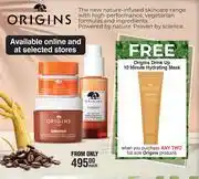 Dis-Chem Origins Skin Care Products-Each offer