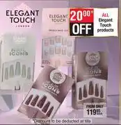 Dis-Chem Elegant Touch Products-Each offer