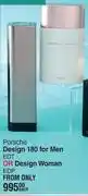 Dis-Chem Porsche Design 180 For Men EDT Or Design Woman EDP-Each offer