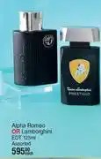 Dis-Chem Alpha Romeo Or Lamborghini EDT Assorted-125ml Each offer