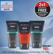 Dis-Chem African Extracts Rooibos Man Products-Each offer