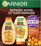 Dis-Chem Garnier Shampoo Or Conditioner Assorted-For 1 x 360ml/400ml offer