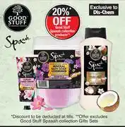 Dis-Chem Good Stuff Spaaah Collection Products-Each offer