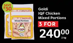 Oxford Freshmarket Goldi IQF Chicken Mixed Portions offer