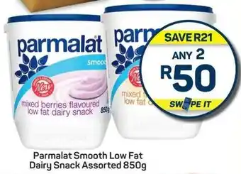 Pick n Pay Parmalat Smooth Low Fat Dairy Snack Assorted offer