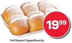 Pick n Pay PnP Dessert Topped Buns offer