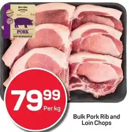 Pick n Pay Bulk Pork Rib and Loin Chops offer