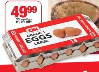 OK Foods OK Large Eggs offer