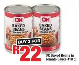 OK Foods OK Baked Beans in Tomato Sauce offer