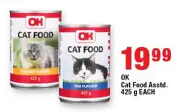 OK Foods OK Cat Food Asstd. offer