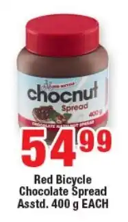 OK Foods Red Bicycle Chocolate Spread Asstd. offer