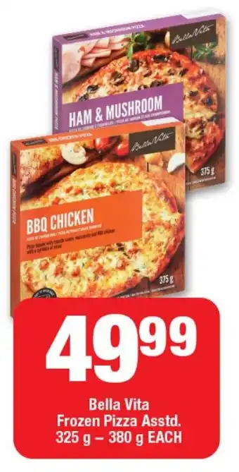 OK Foods Bella Vita Frozen Pizza Asstd. offer