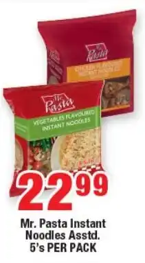 OK Foods Mr. Pasta Instant Noodles Asstd. offer