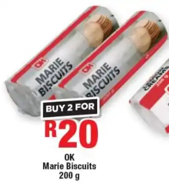 OK Foods OK Marie Biscuits offer