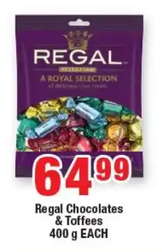 OK Foods Regal Chocolates & Toffees offer