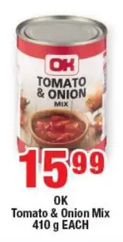 OK Foods OK Tomato & Onion Mix offer