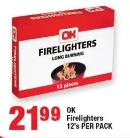 OK Foods OK Firelighters offer