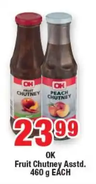 OK Foods OK Fruit Chutney Asstd. offer